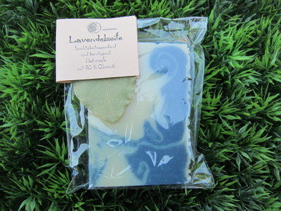 Foto von Lavendel-Seife
