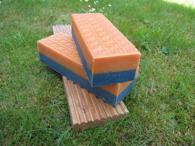 Foto von Patchouli- und Ylang-Ylang-Seife