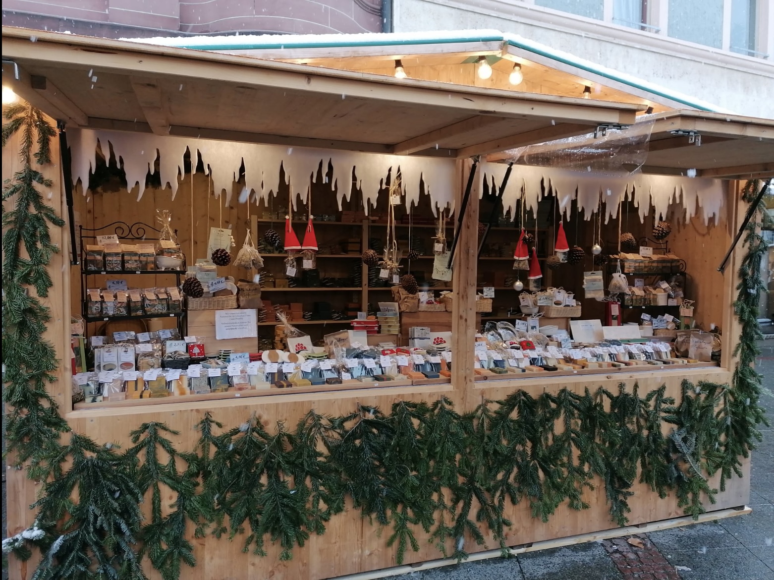 Foto von L�rracher Weihnachtsmarkt