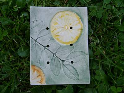 Foto von Seifenschale Orange-Zitrone (alt)